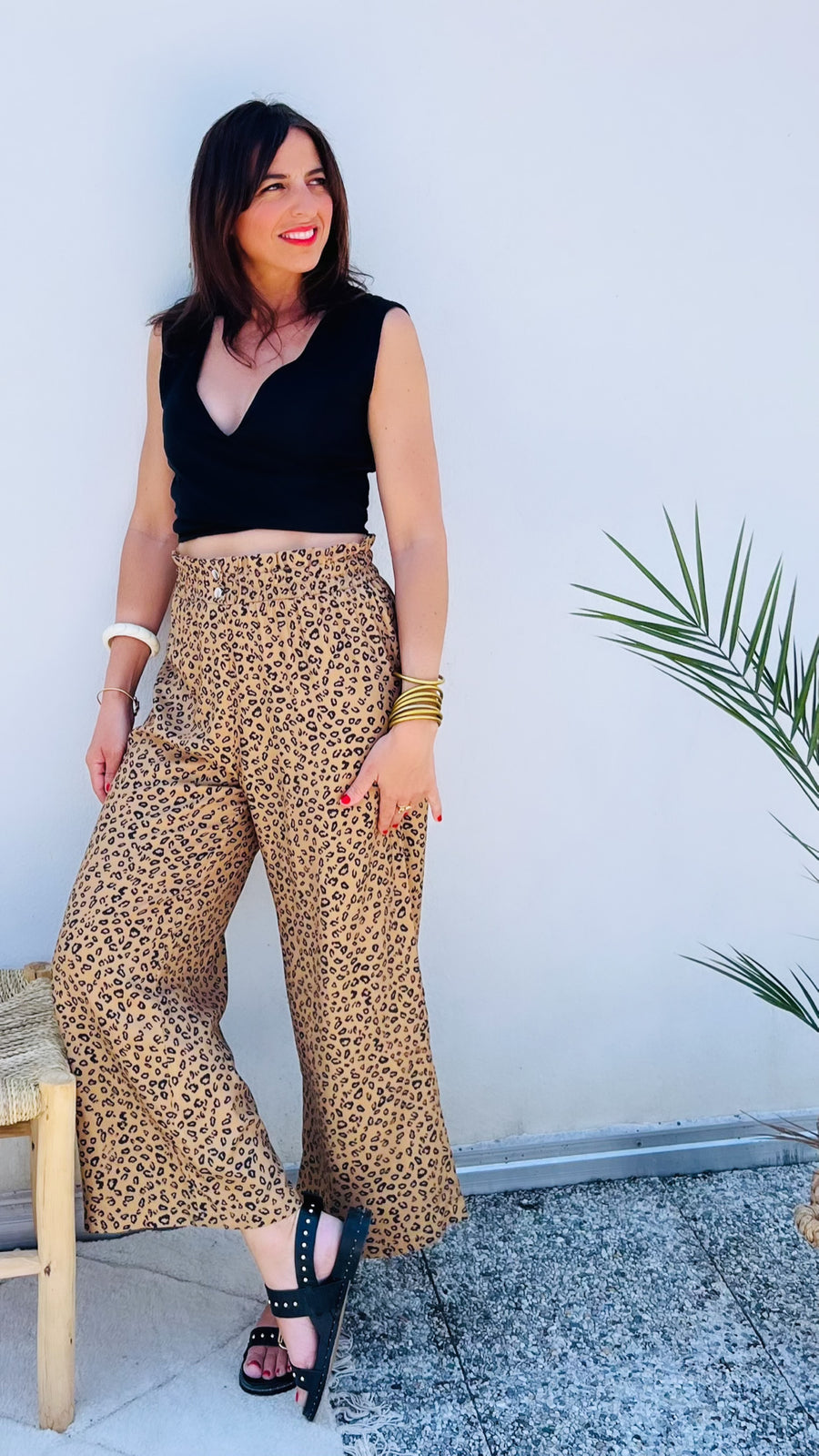 Pantalon JONAS léopard ko