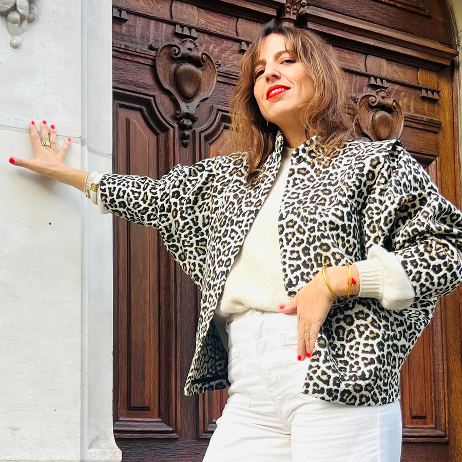 Veste JANE léopard