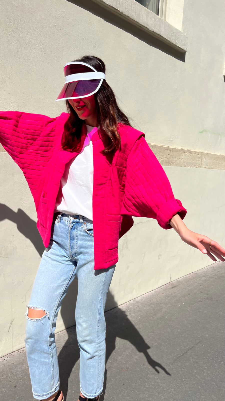 Veste ISADORA fuchsia