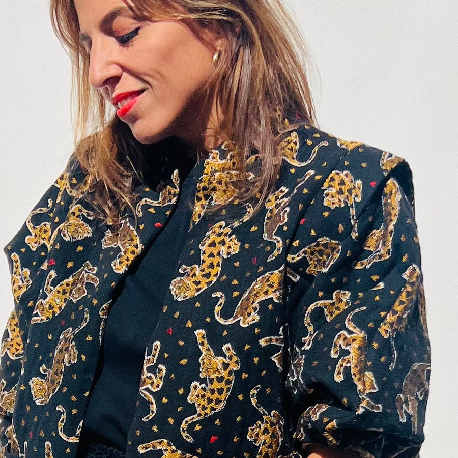 Veste COEUR de PANTHERE